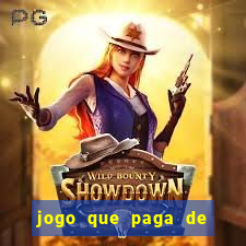 jogo que paga de verdade no pix